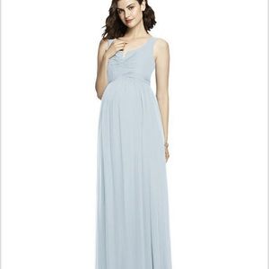 Sleeveless Notch Maternity Dress